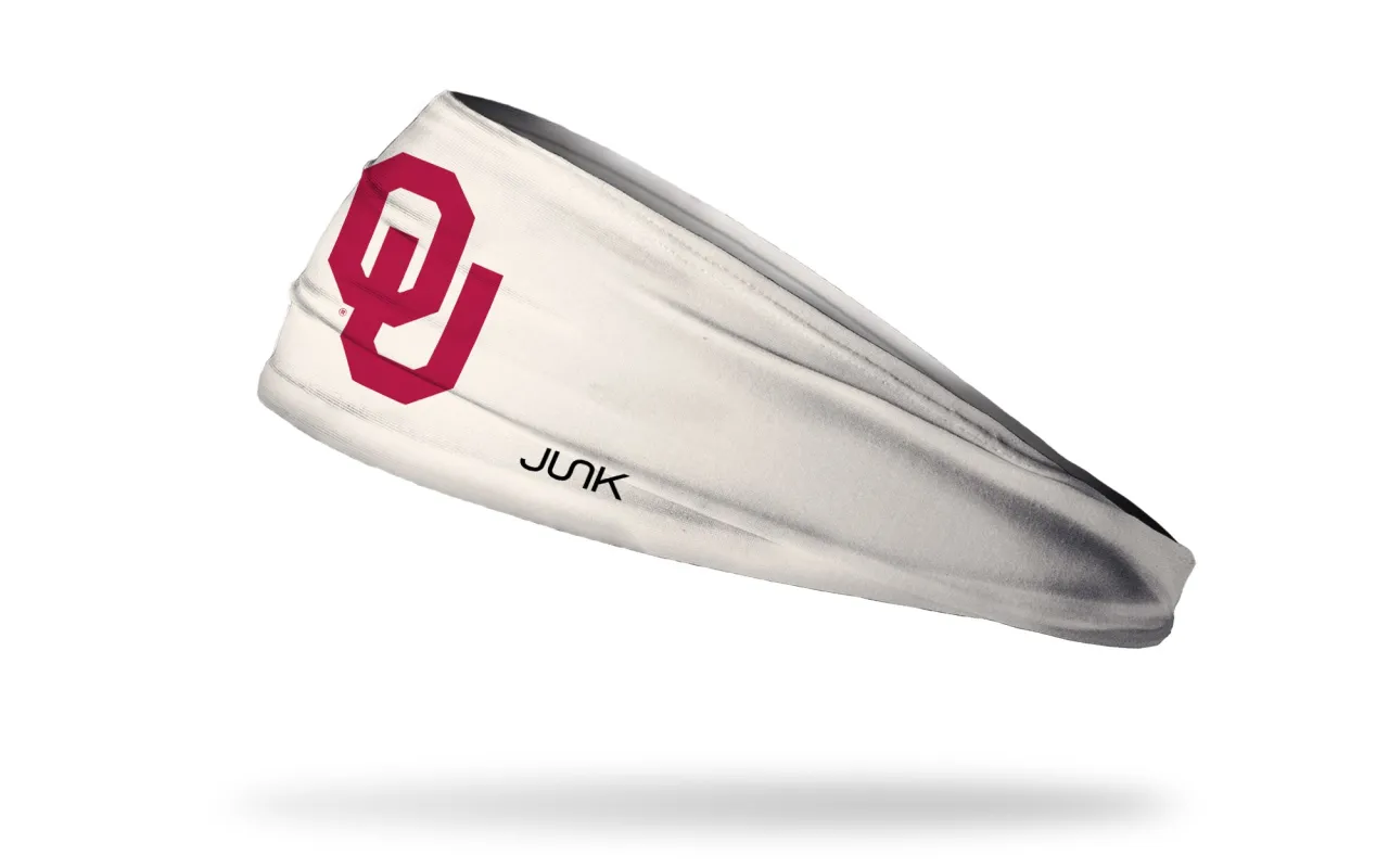 University of Oklahoma: Cream Big Bang Lite Headband sold by JUNK Brands
