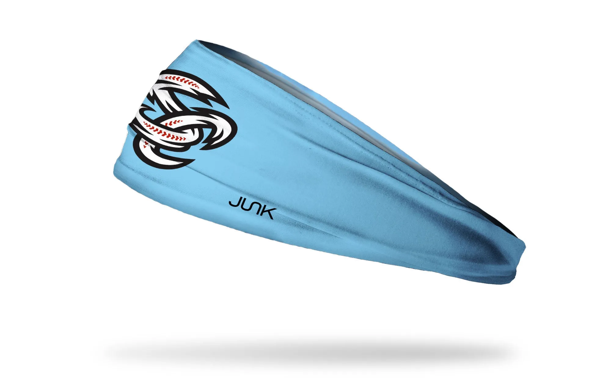 Omaha Storm Chasers: Logo Light Blue Big Bang Lite Headband sold by JUNK Brands