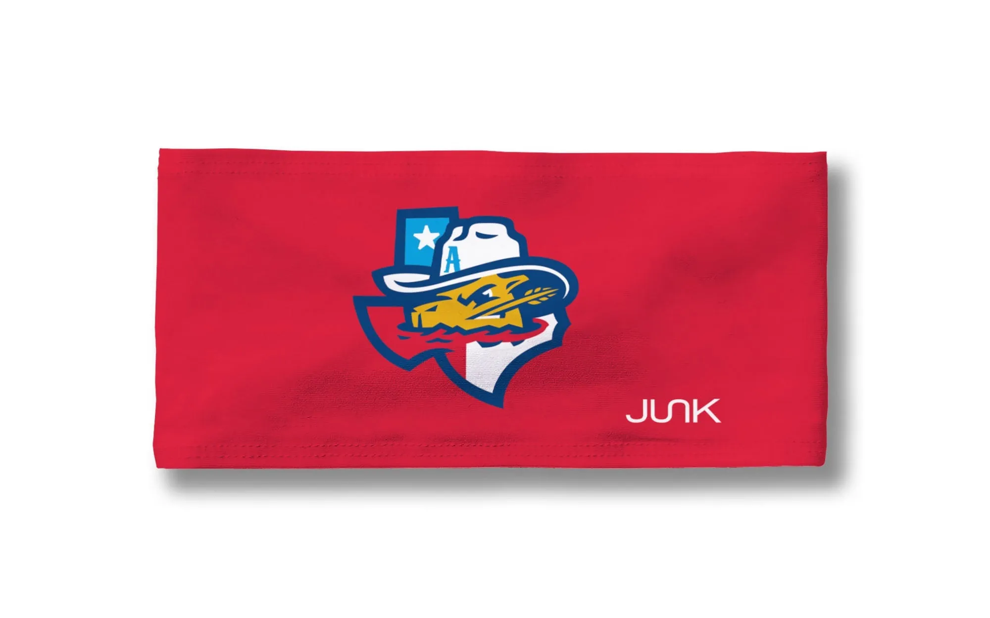 Amarillo Sod Poodles: Alt Red Big Bang Lite Headband sold by JUNK Brands product image thumbnail 3