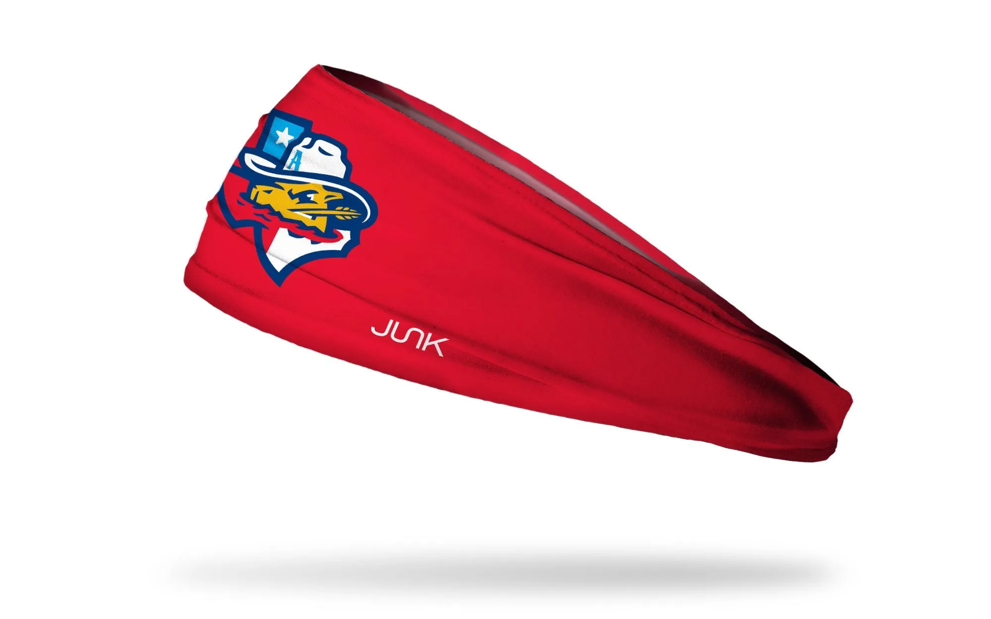 Amarillo Sod Poodles: Alt Red Big Bang Lite Headband sold by JUNK Brands
