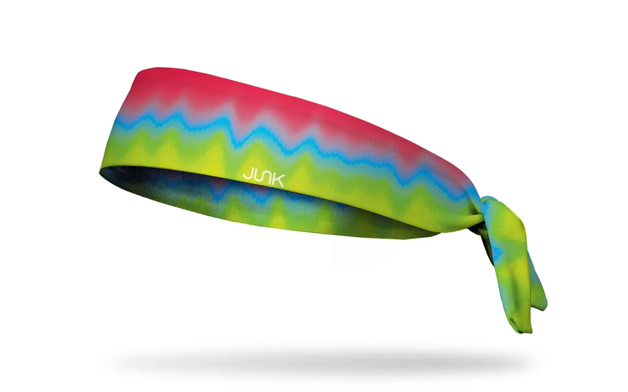 Ego Boost Flex Tie Headband made by Junk