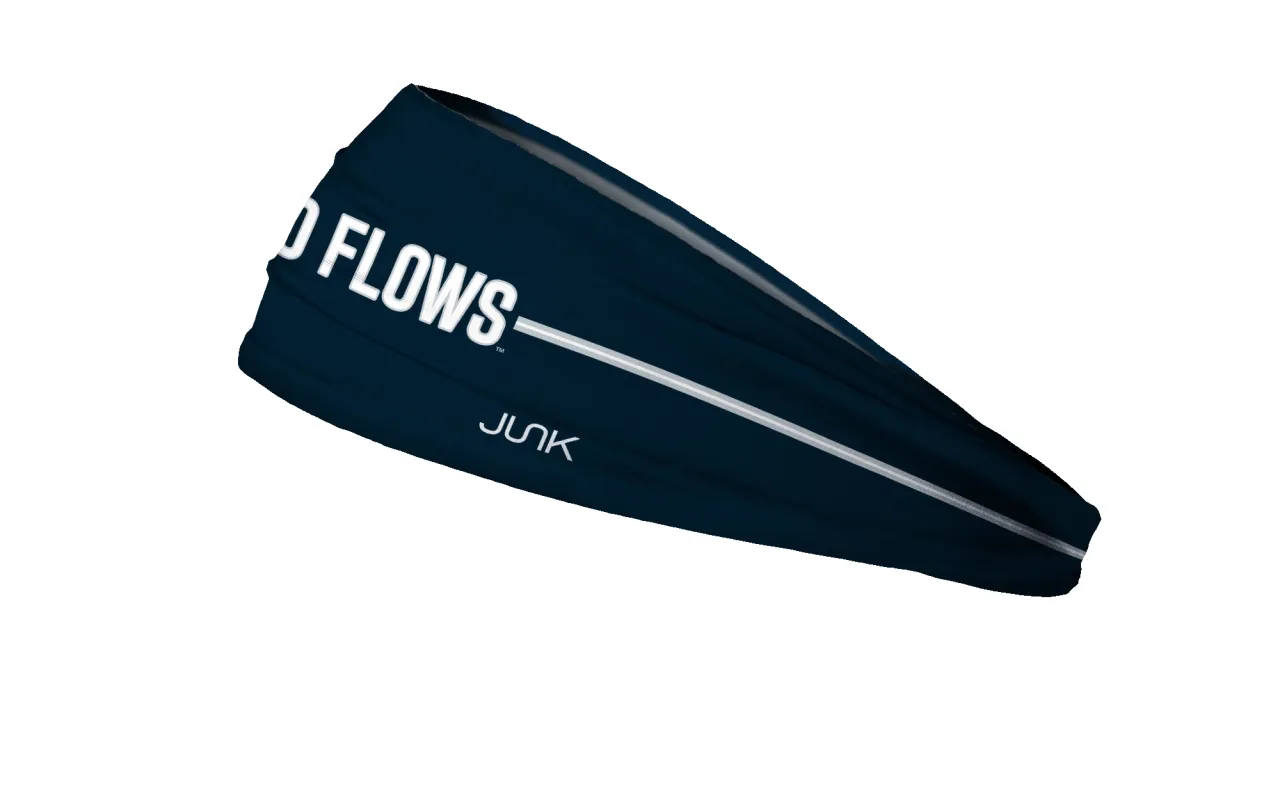 Bo Bichette: Bo Flows Navy Headband made by Junk