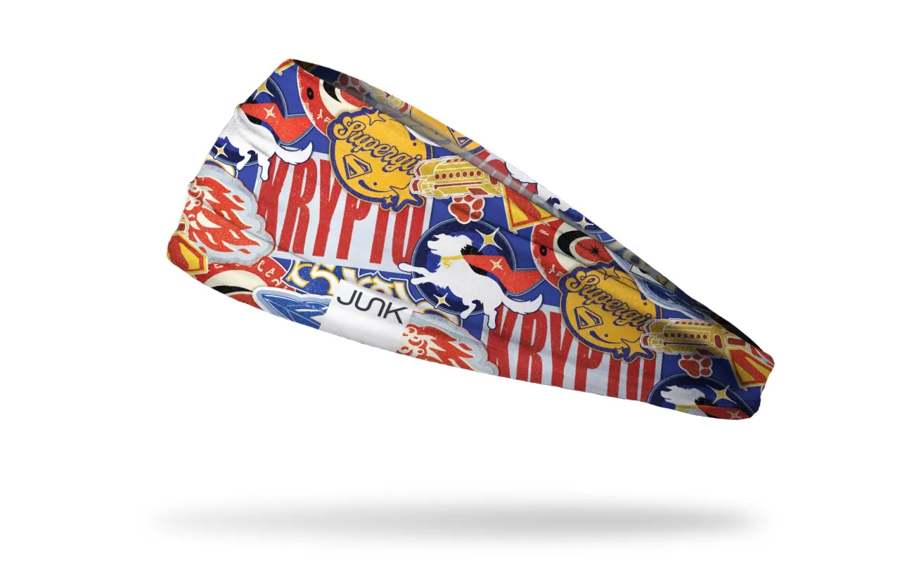Supergirl: Krypto Kraze Big Bang Lite Headband made by JUNK Brands