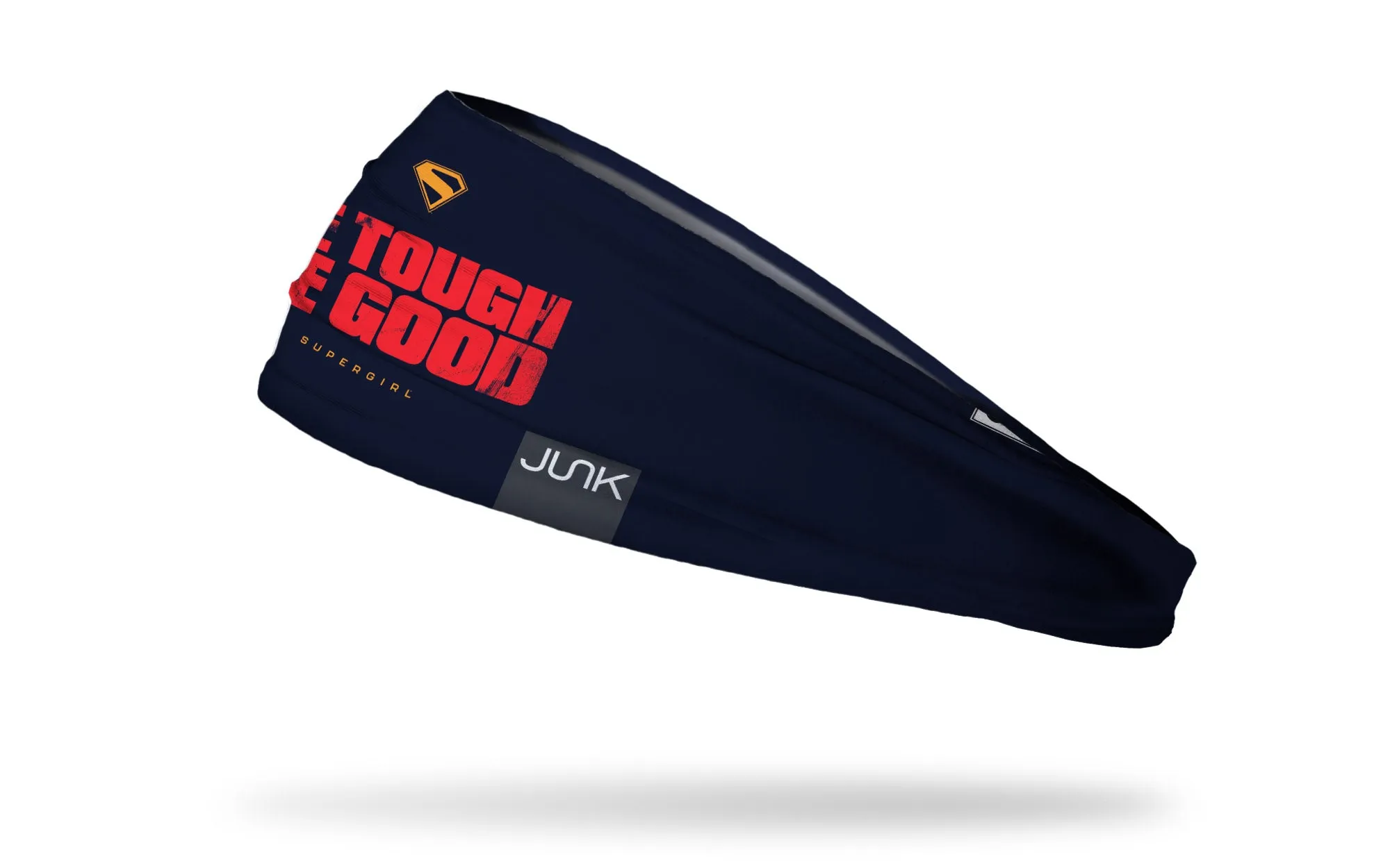 Supergirl: Be Tough Be Good Big Bang Lite Headband sold by JUNK Brands