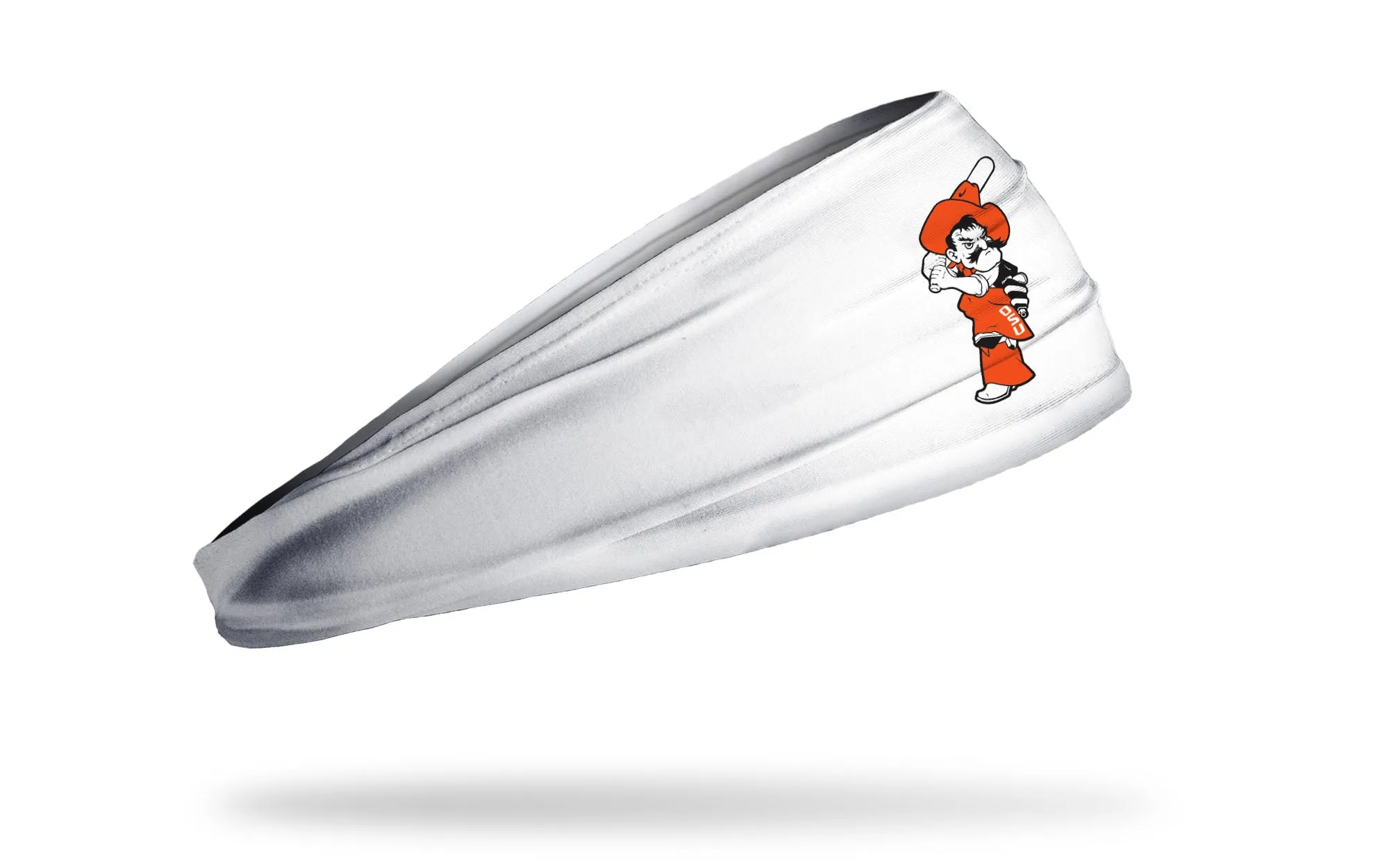 Oklahoma State University: Swingin' Pete White Big Bang Lite Headband sold by JUNK Brands product image thumbnail 2