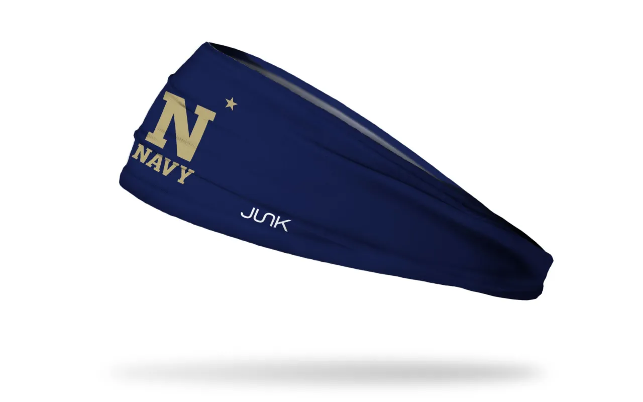 Navy Midshipmen: Navy Big Bang Lite Headband made by JUNK Brands