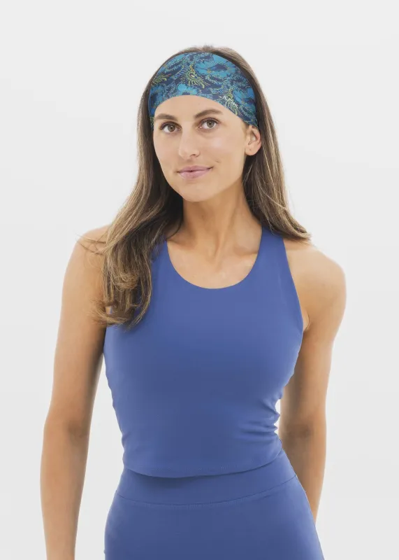 Women's Breakthrough Racerback Bra Tank: Harbor made by Junk