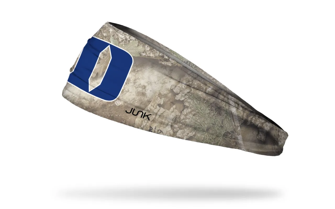 Duke University: Realtree Faded APX Big Bang Lite Headband made by JUNK Brands