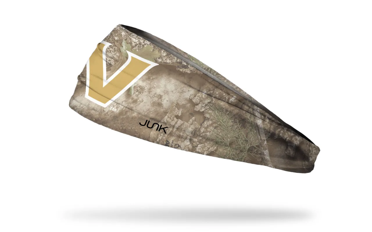 Vanderbilt University: Realtree Faded APX Big Bang Lite Headband made by JUNK Brands