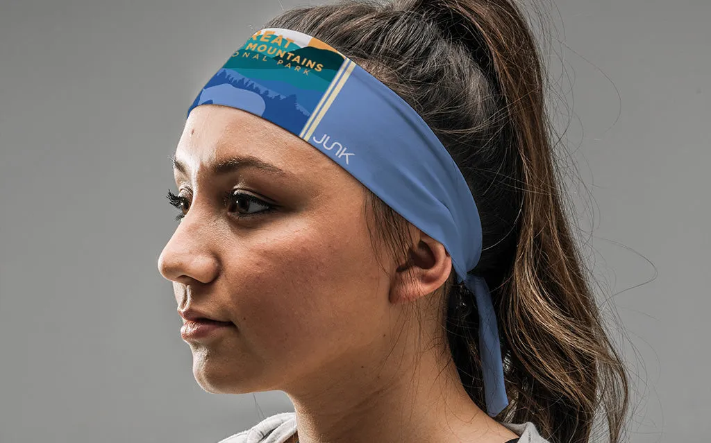 Smoky Mountains National Park Flex Tie Headband sold by JUNK Brands product image thumbnail 3