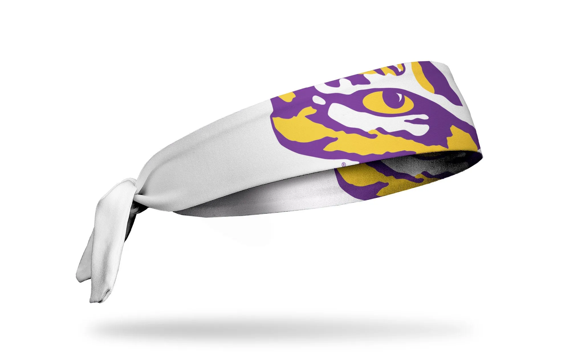 Louisiana State University: LSU Tiger Eye Flex Tie Headband sold by JUNK Brands product image thumbnail 2