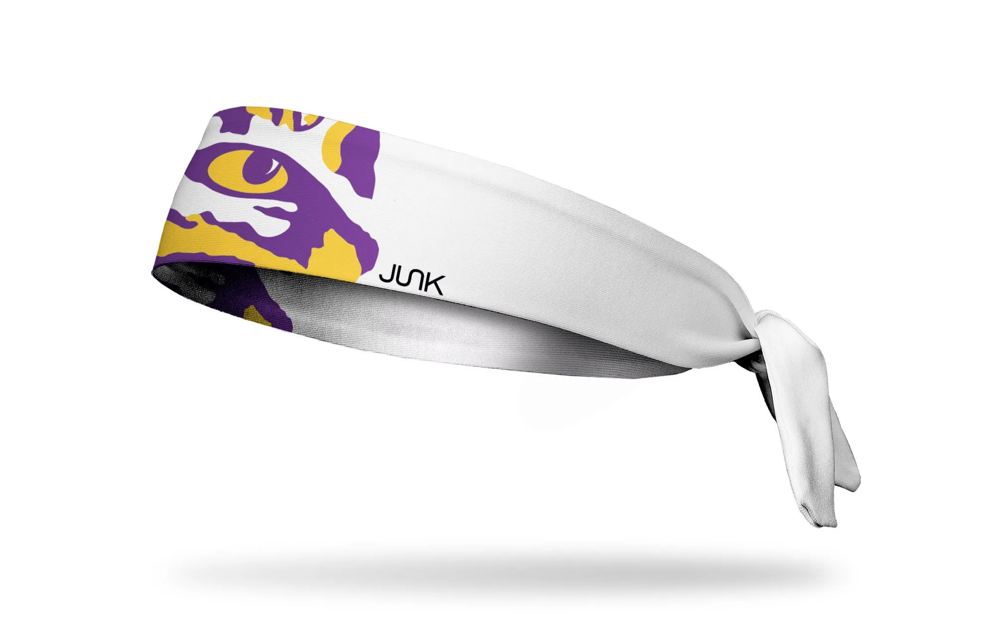 Louisiana State University: LSU Tiger Eye Flex Tie Headband sold by JUNK Brands