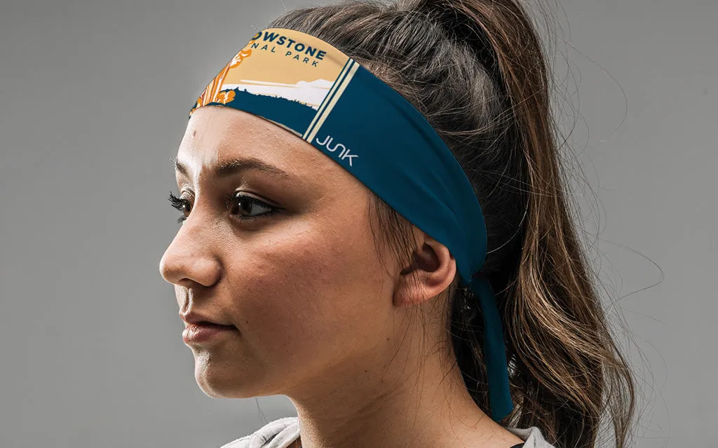 Yellowstone National Park Tie Headband sold by JUNK Brands product image thumbnail 3