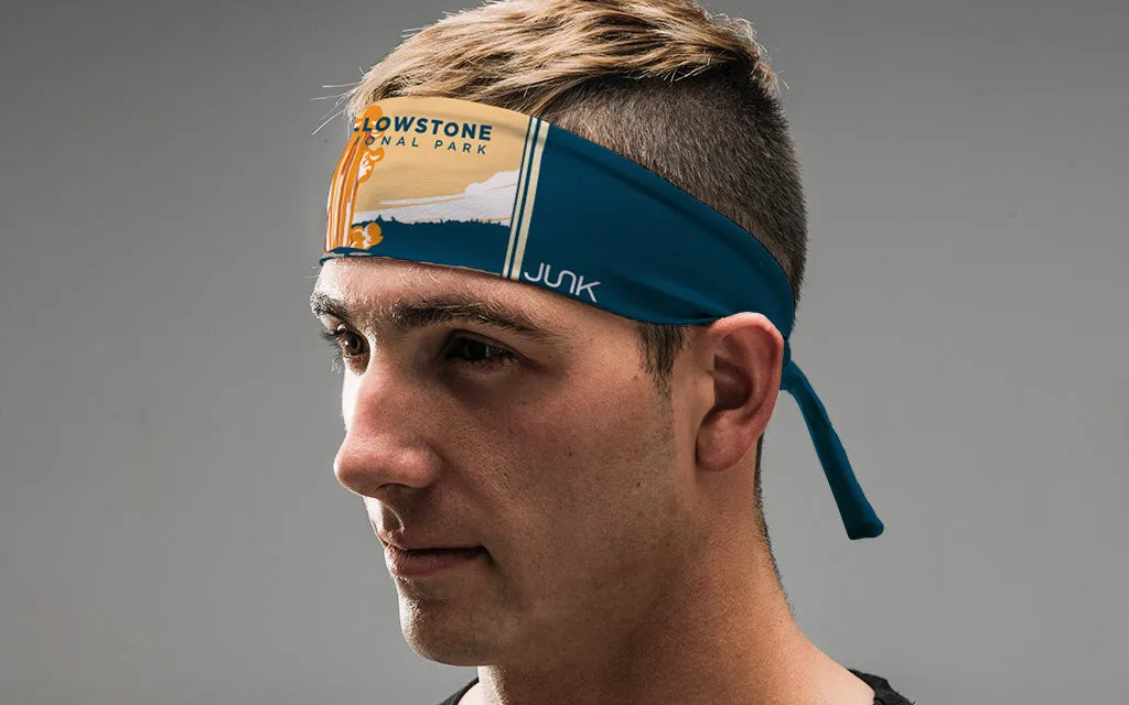 Yellowstone National Park Tie Headband sold by JUNK Brands product image thumbnail 4