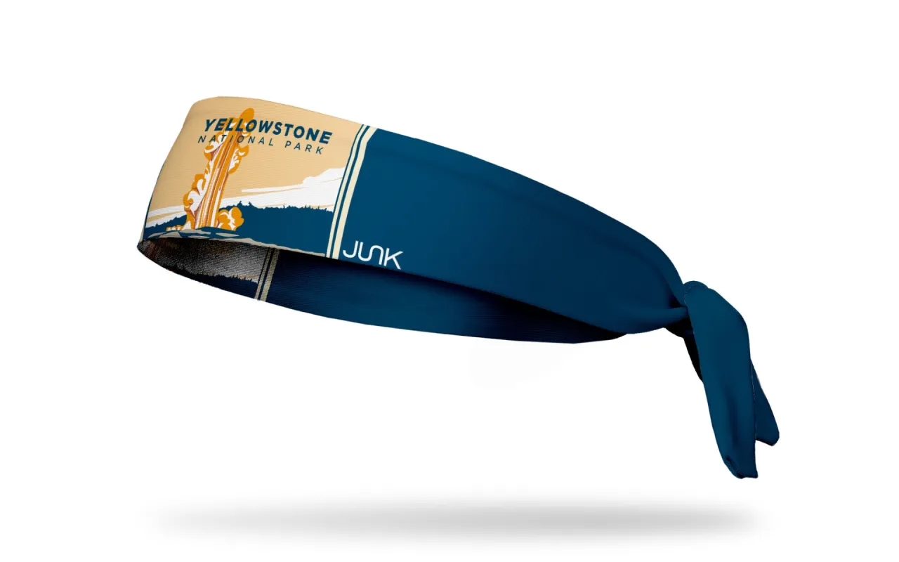 Yellowstone National Park Tie Headband sold by JUNK Brands