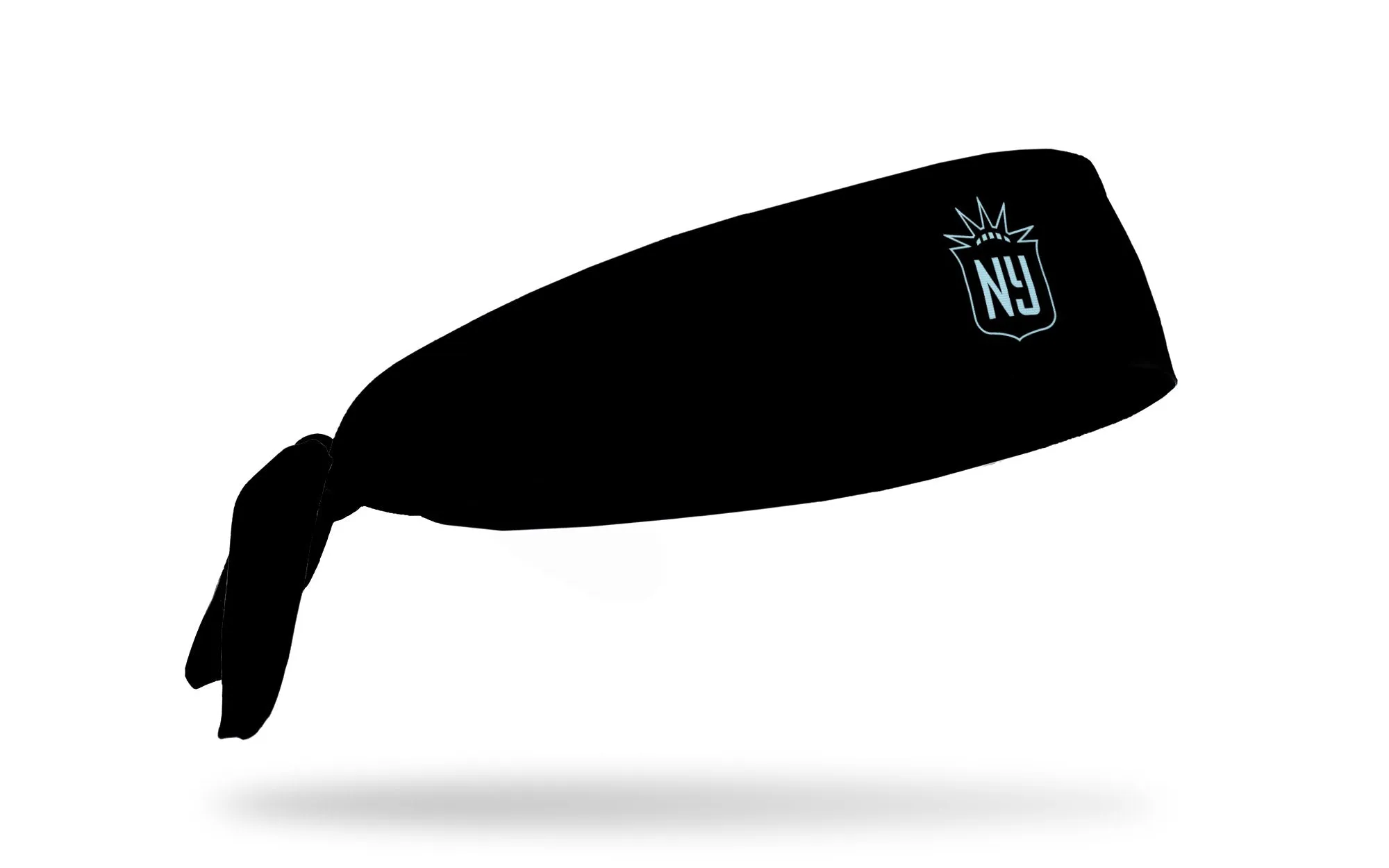 NJ/NY Gotham FC: Logo Black Flex Tie Headband sold by JUNK Brands product image thumbnail 2
