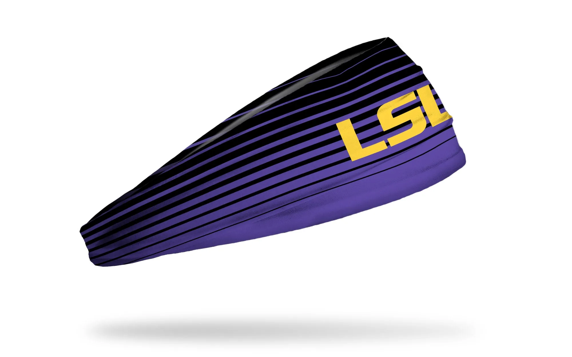Louisiana State University: Gradient Stripe Big Bang Lite Headband sold by JUNK Brands product image thumbnail 2