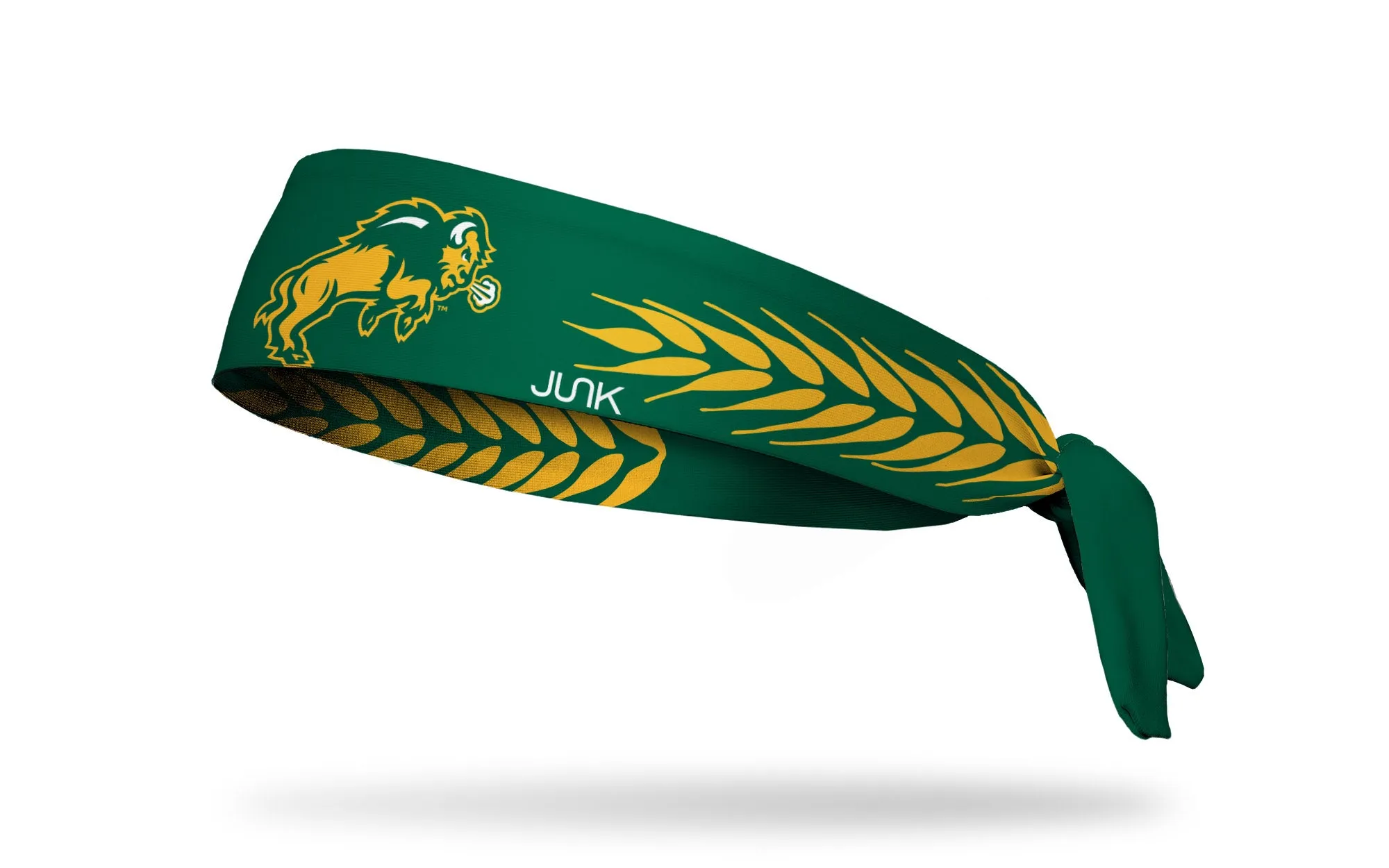 North Dakota State University: Harvest Flex Tie Headband sold by JUNK Brands