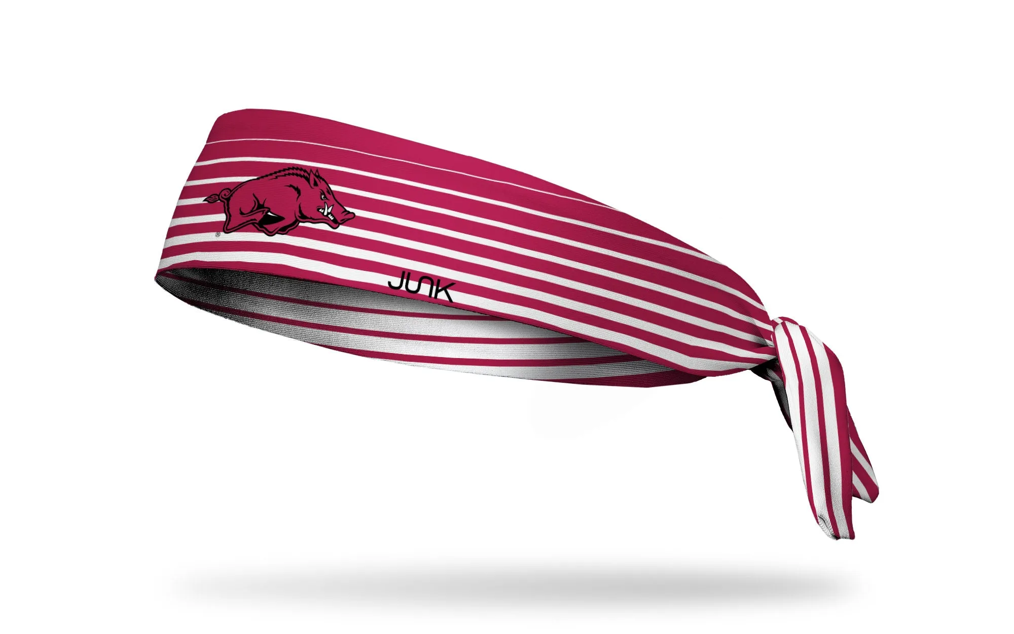 University of Arkansas: Gradient Stripe Flex Tie Headband sold by JUNK Brands product image thumbnail 4