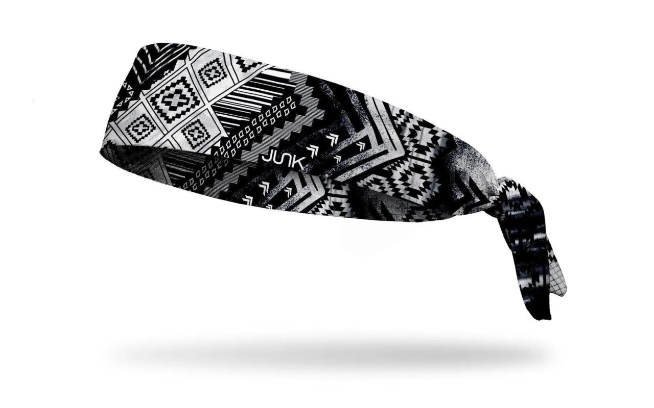 Apache Noir Flex Tie Headband sold by JUNK Brands