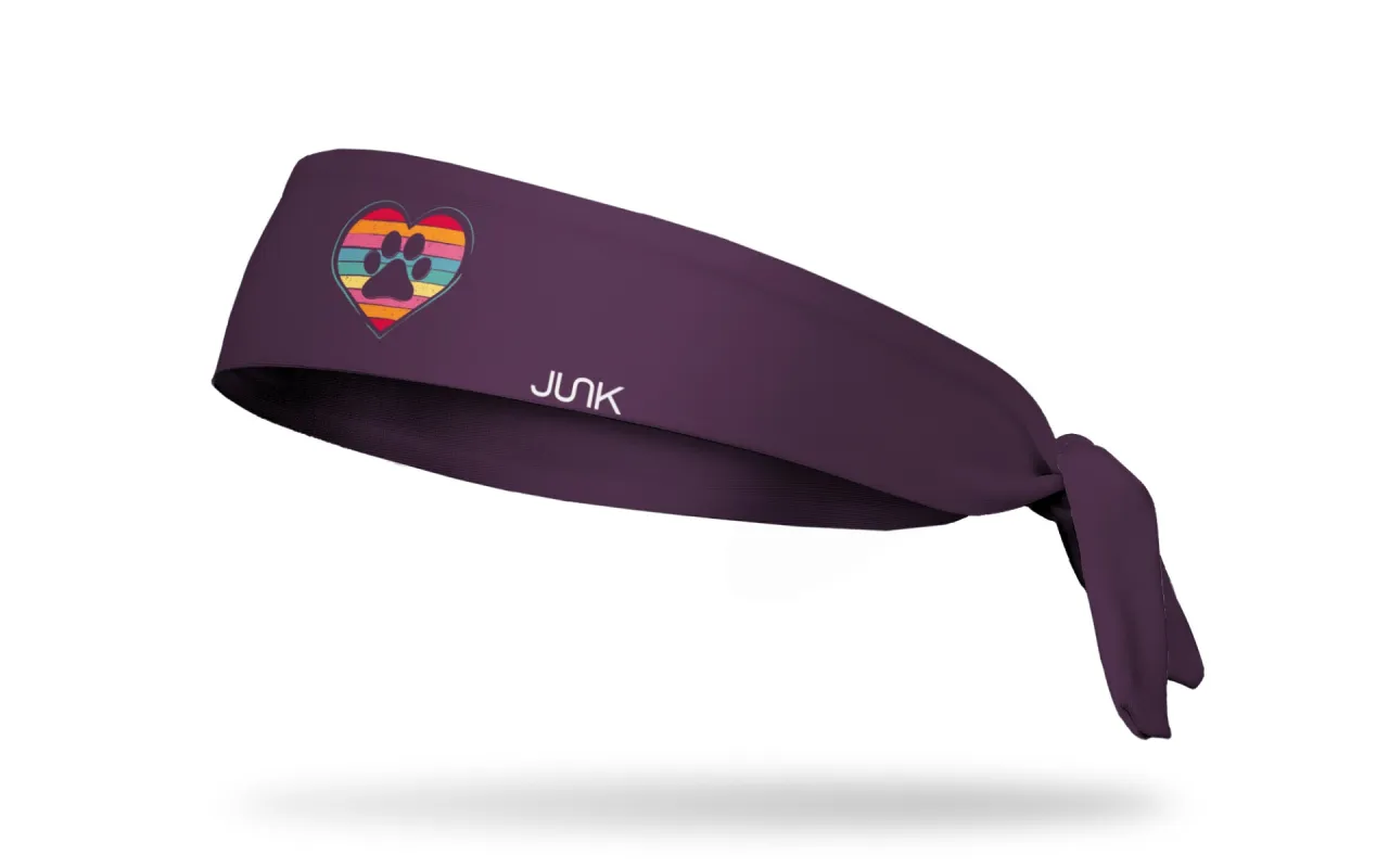 Animal Lover Flex Tie Headband sold by JUNK Brands