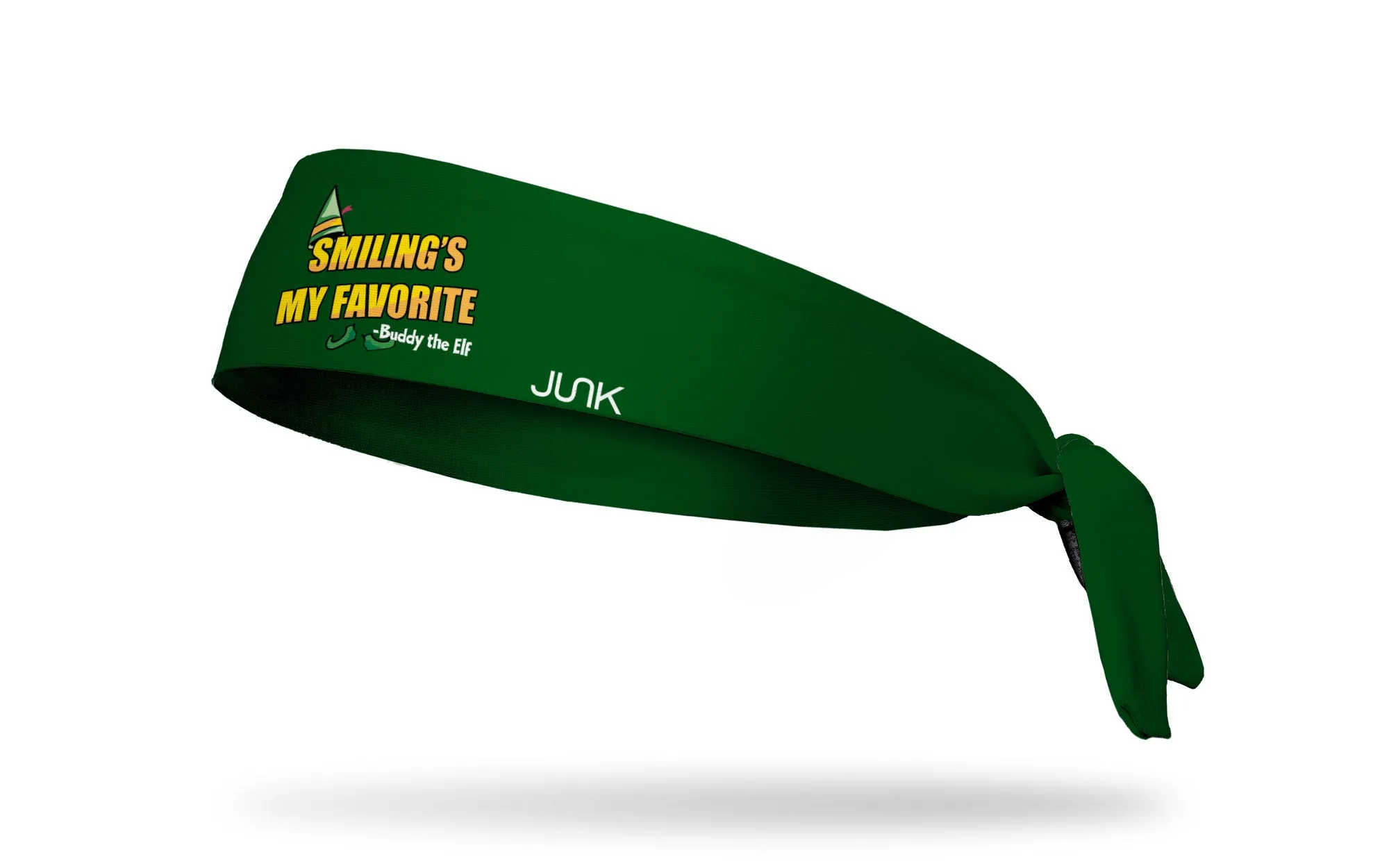 Elf: Smiling's My Favorite Tie Headband sold by JUNK Brands product image thumbnail 2