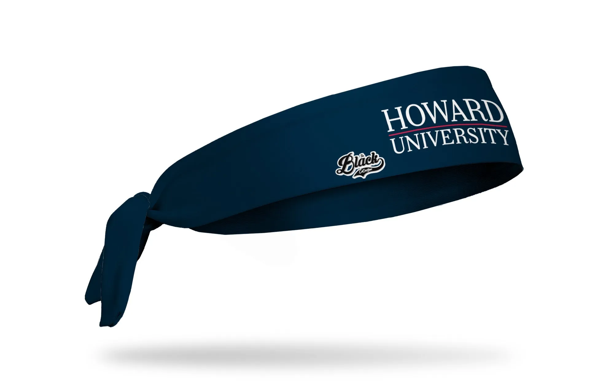 Howard University: Dark Blue Tie Headband sold by JUNK Brands product image thumbnail 2