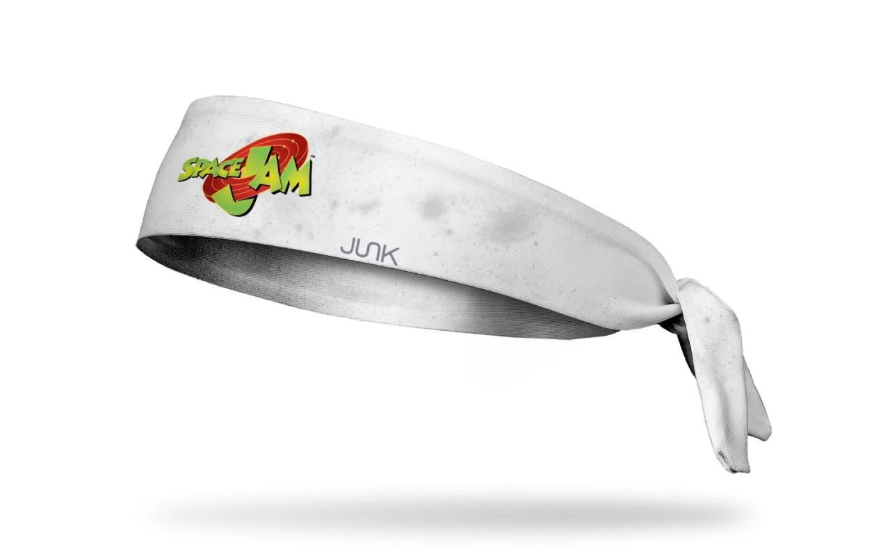 Space Jam: Logo Grunge White Tie Headband sold by JUNK Brands