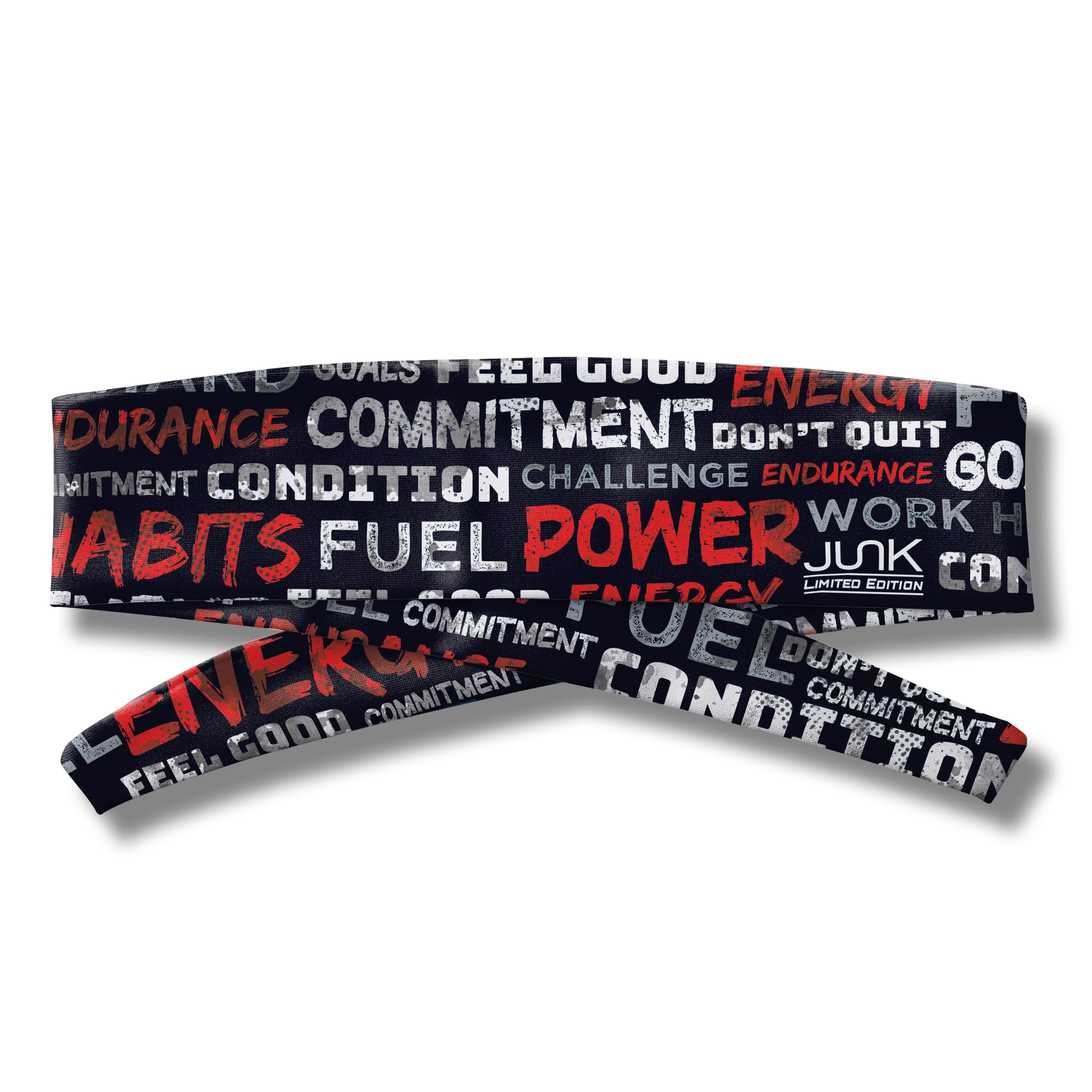 Powerful Progress Tie Headband - Limited Edition sold by JUNK Brands product image thumbnail 3
