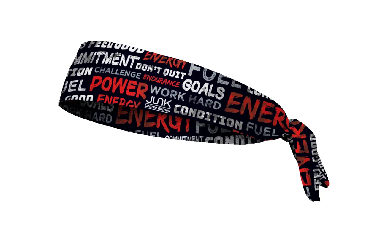Powerful Progress Tie Headband - Limited Edition sold by JUNK Brands