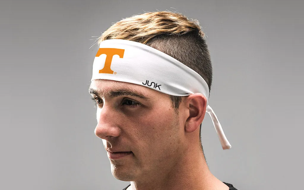 University of Tennessee: Logo White Flex Tie Headband sold by JUNK Brands product image thumbnail 4