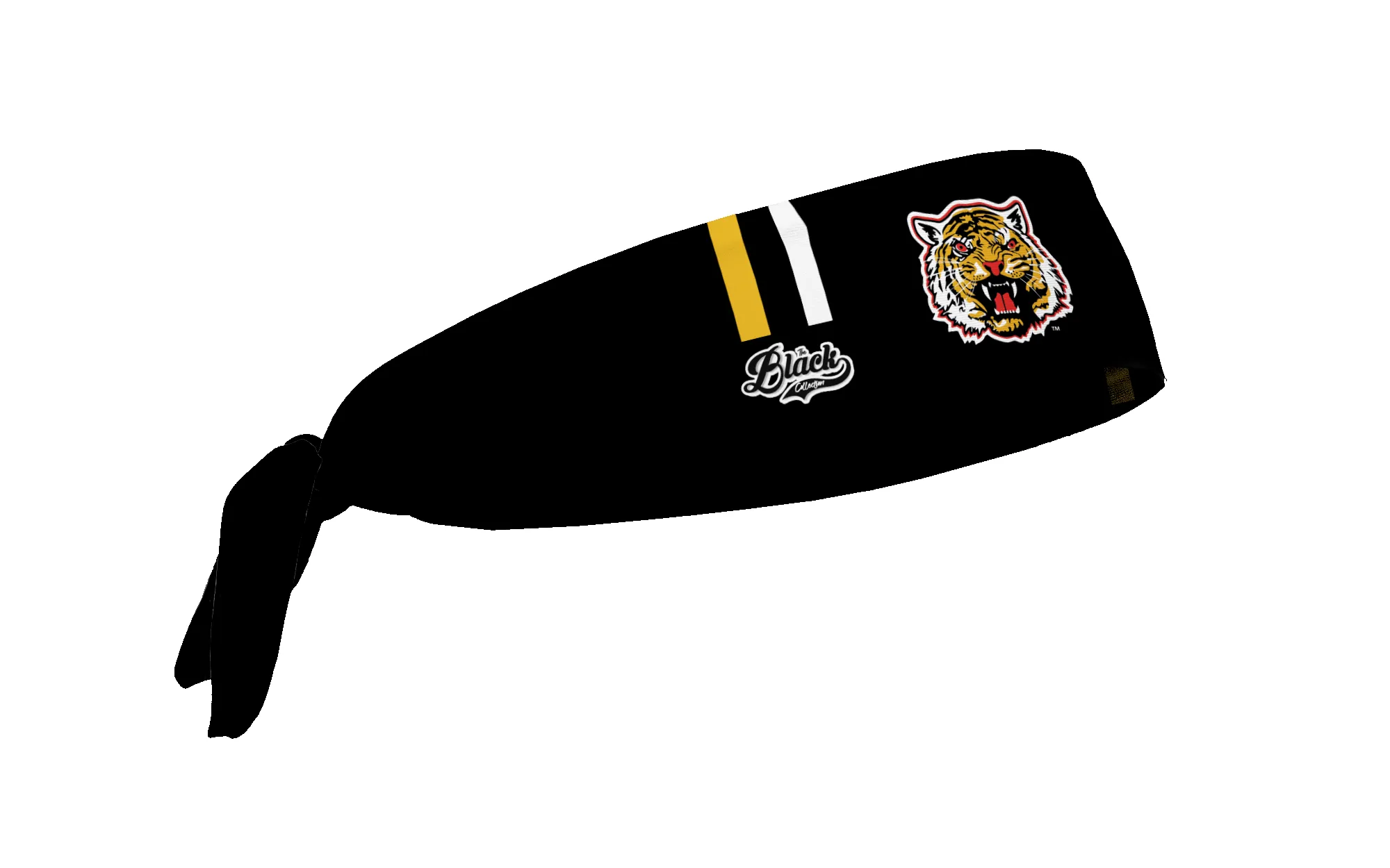 Grambling State University: Varsity Stripe Tie Headband sold by JUNK Brands product image thumbnail 2