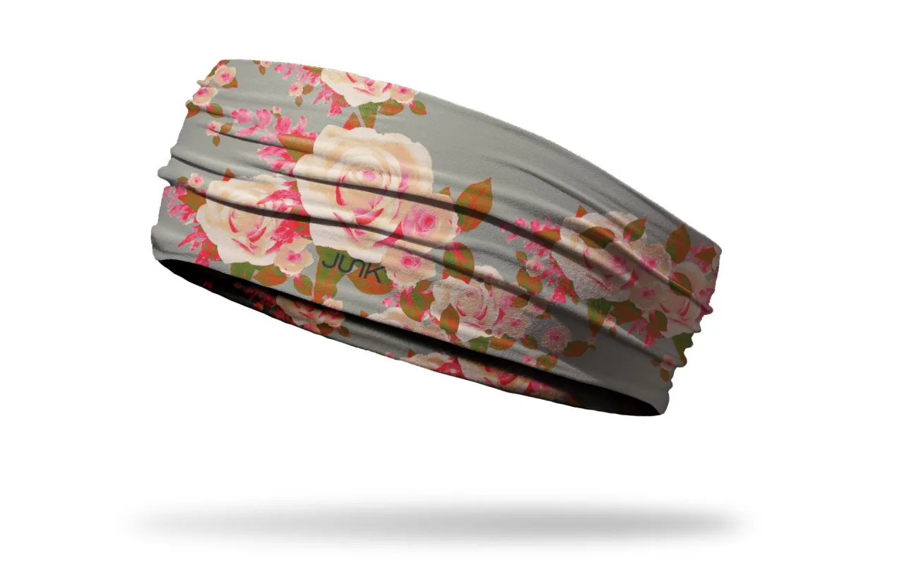 Radiant Roses Big Bang Headband sold by JUNK Brands