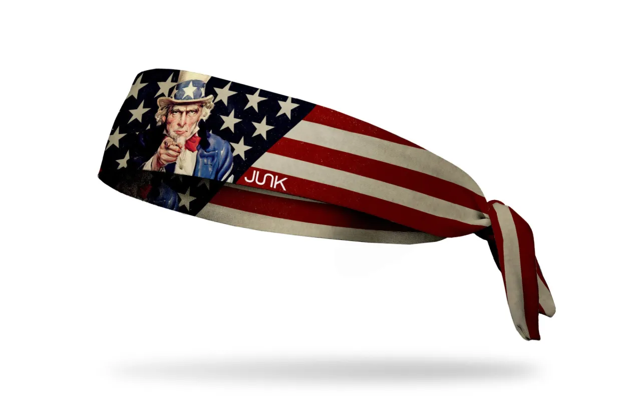 Declaration Flex Tie Headband sold by JUNK Brands