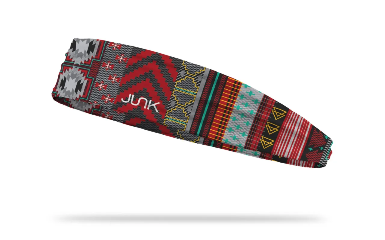 Baja Grid Infinity Headband sold by JUNK Brands