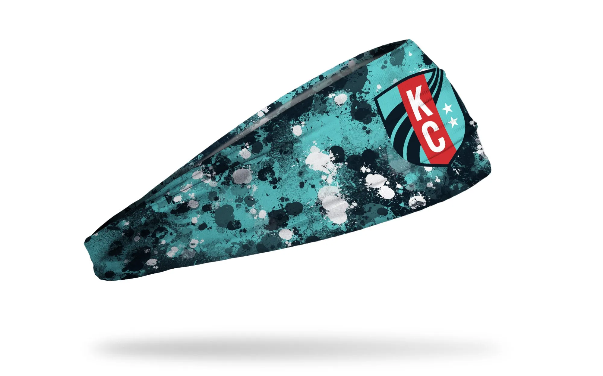 Kansas City Current: Splatter Big Bang Lite Headband sold by JUNK Brands product image thumbnail 2