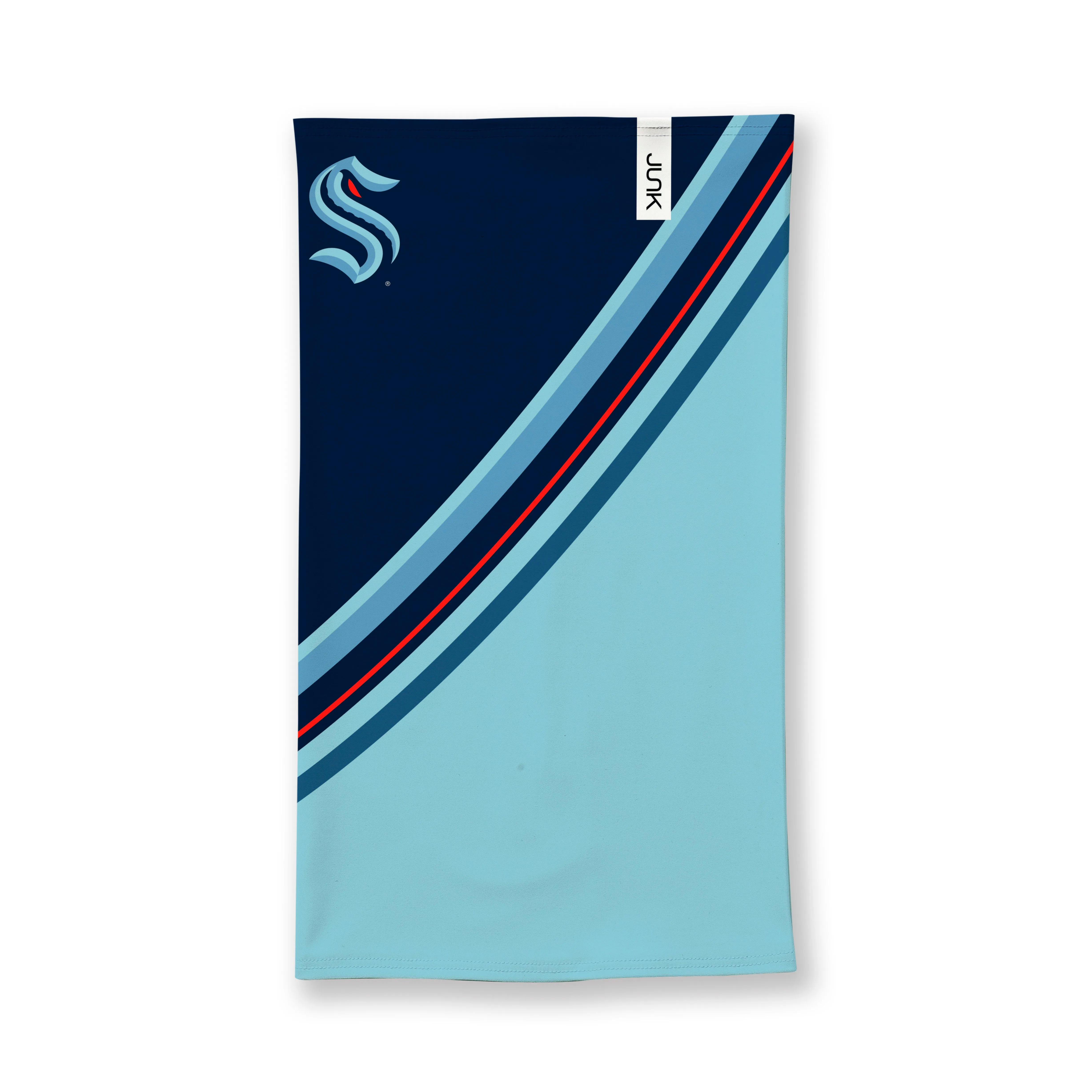 Seattle Kraken: Logo Stripe Winter Gaiter sold by JUNK Brands product image thumbnail 3