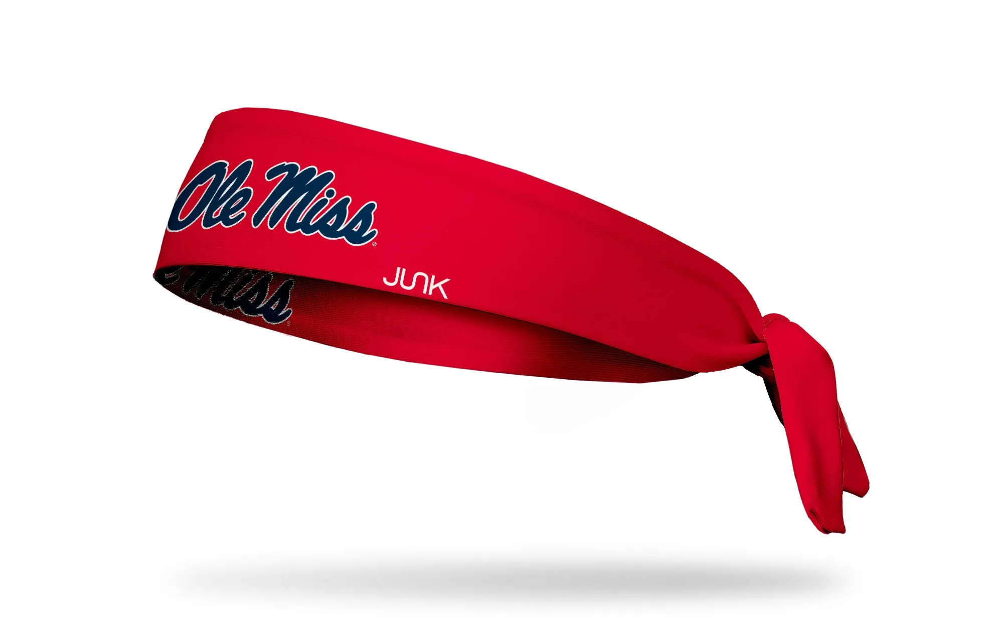 University of Mississippi: Ole Miss Red Flex Tie Headband sold by JUNK Brands