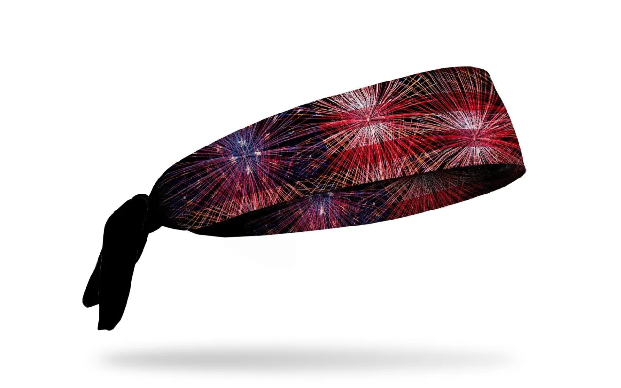 Red-White-And-BOOM Flex Tie Headband sold by JUNK Brands