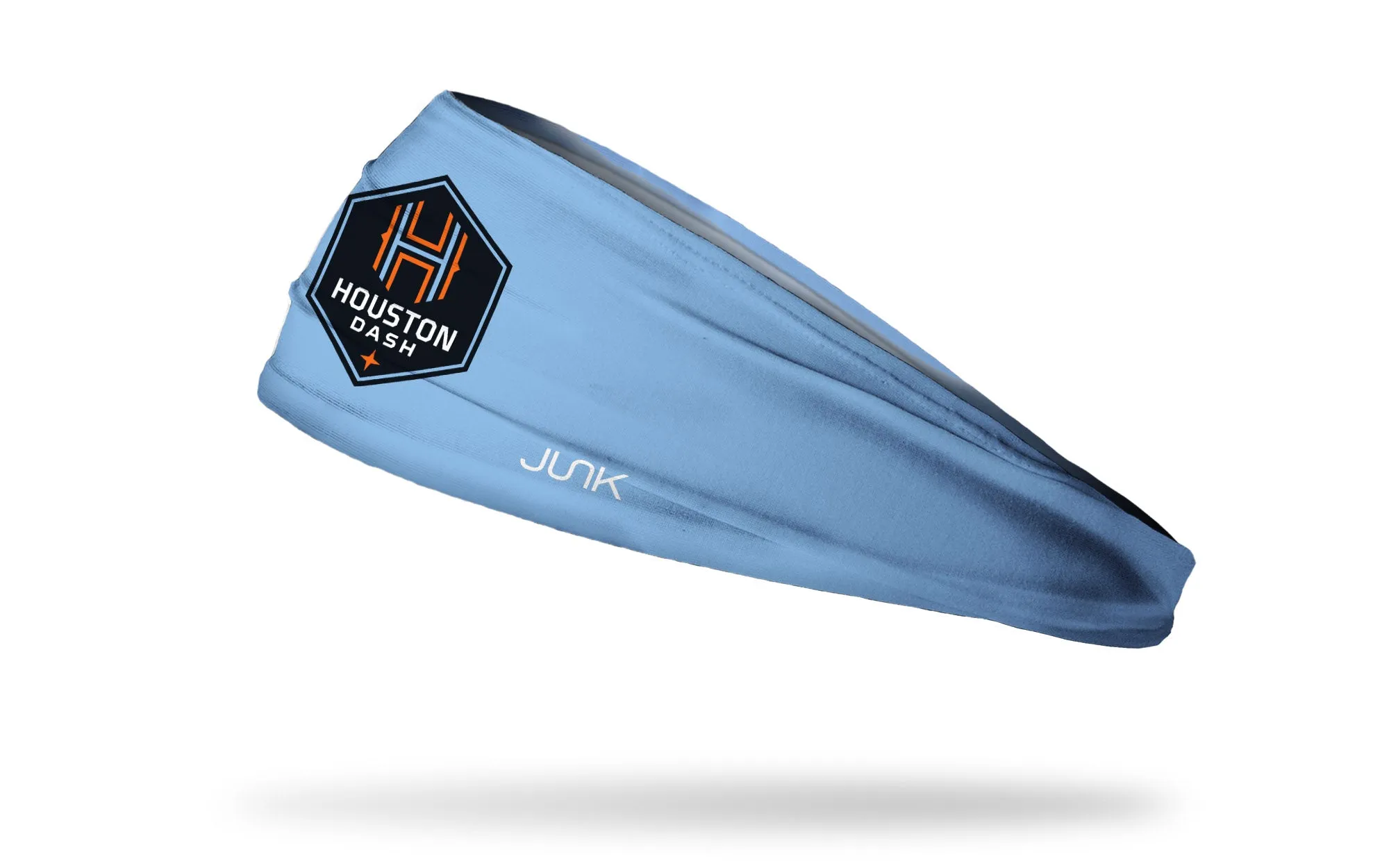 Houston Dash: Logo Blue Big Bang Lite Headband sold by JUNK Brands