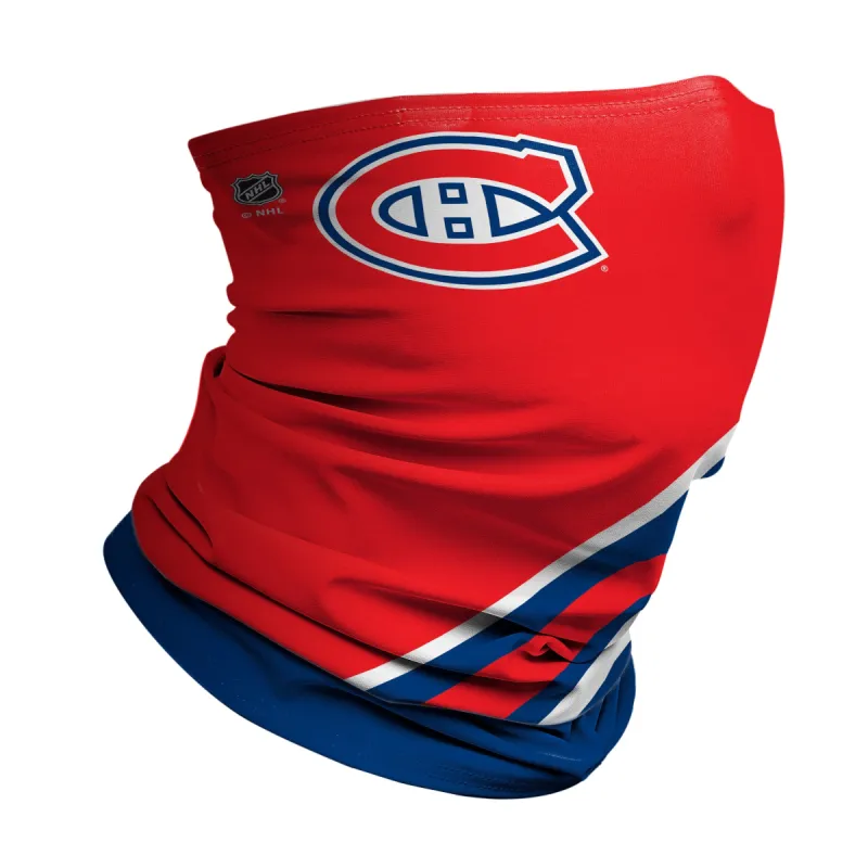 Montreal Canadiens: Logo Stripe Winter Gaiter sold by JUNK Brands