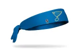 St. Louis Blues: Logo Blue Flex Tie Headband sold by JUNK Brands