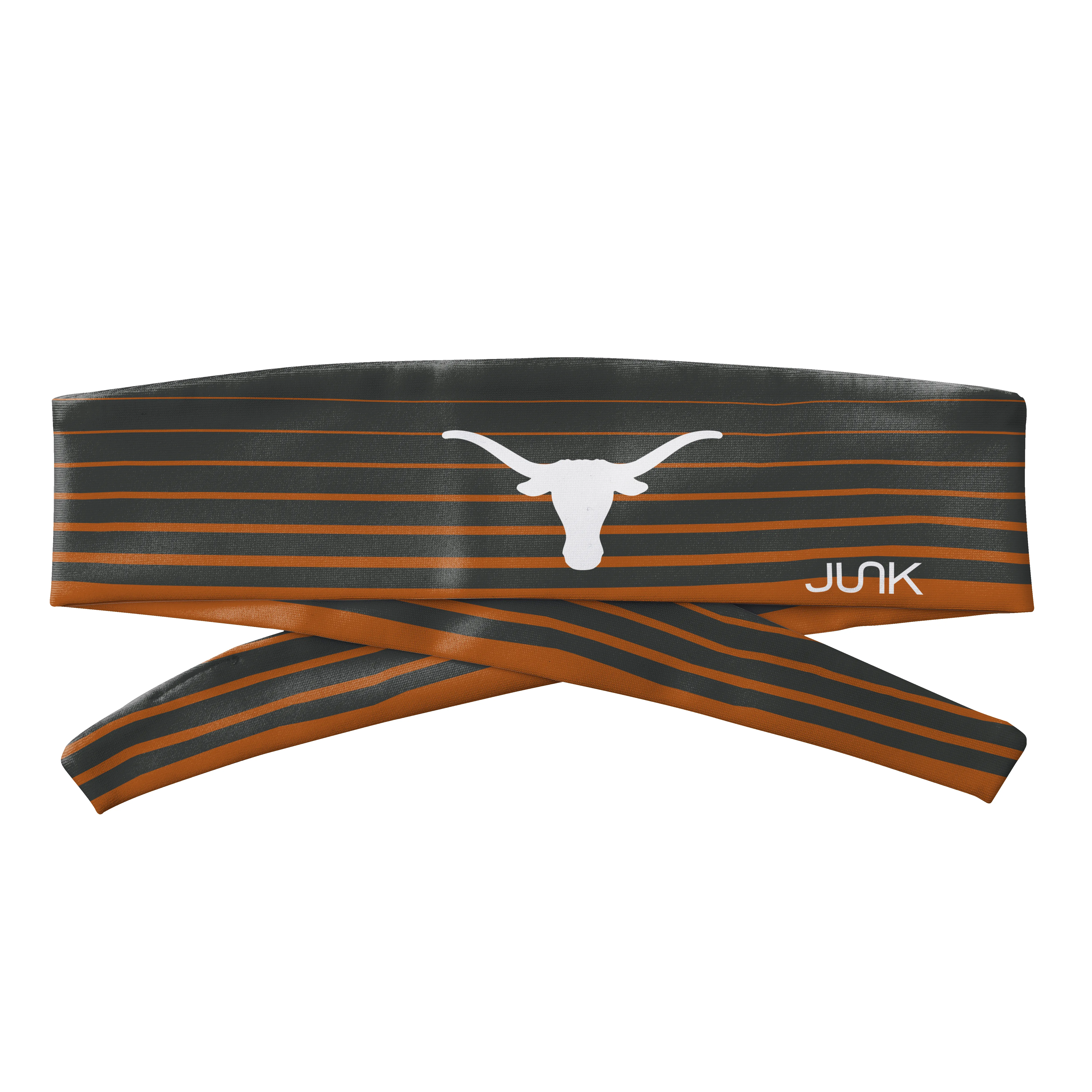 University of Texas: Gradient Stripe Flex Tie Headband sold by JUNK Brands product image thumbnail 3