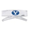 Brigham Young University: Y Logo White Flex Tie Headband sold by JUNK Brands