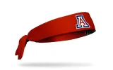 University of Arizona: A Logo Red Flex Tie Headband sold by JUNK Brands