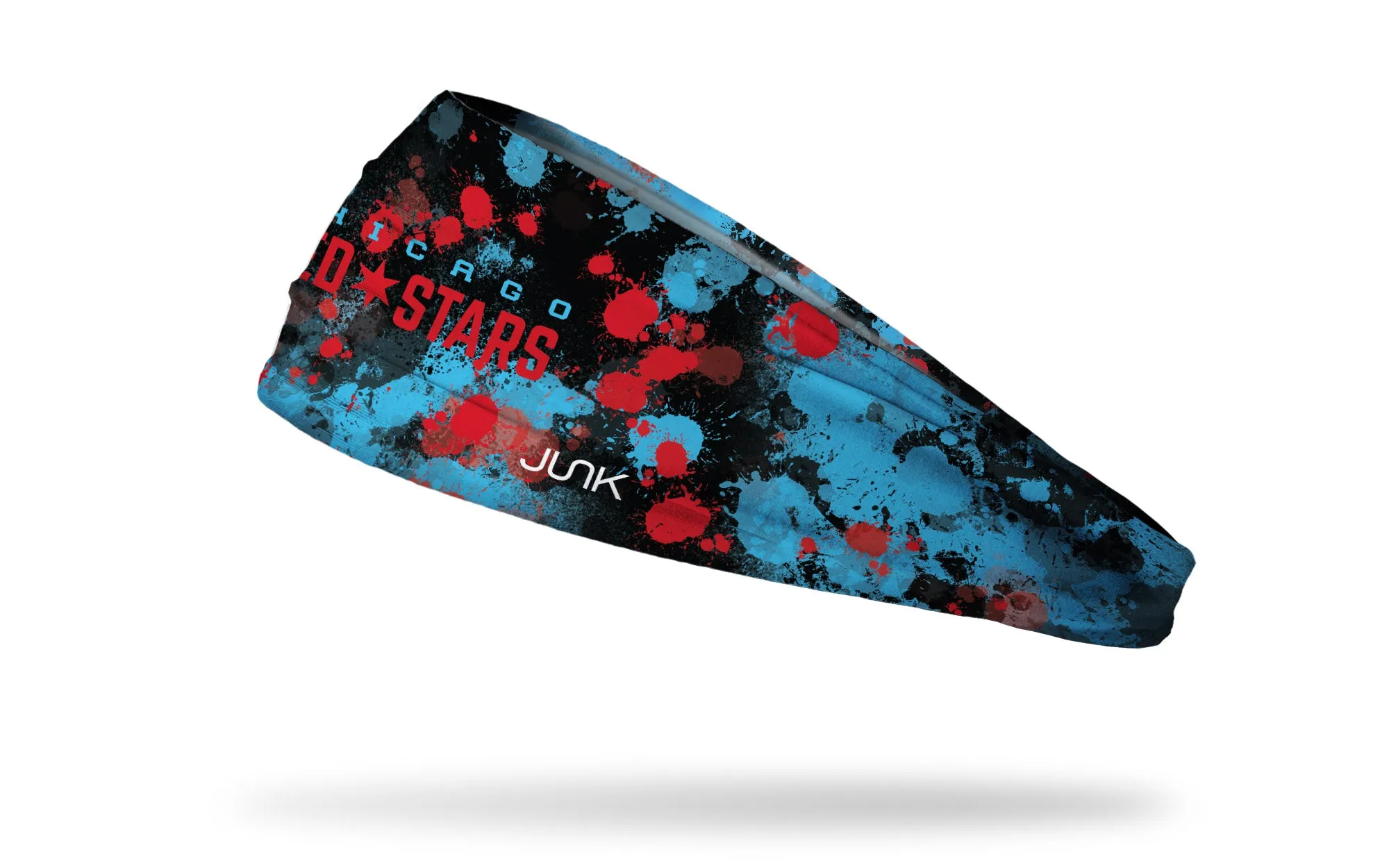Chicago Stars FC: Splatter Big Bang Lite Headband sold by JUNK Brands