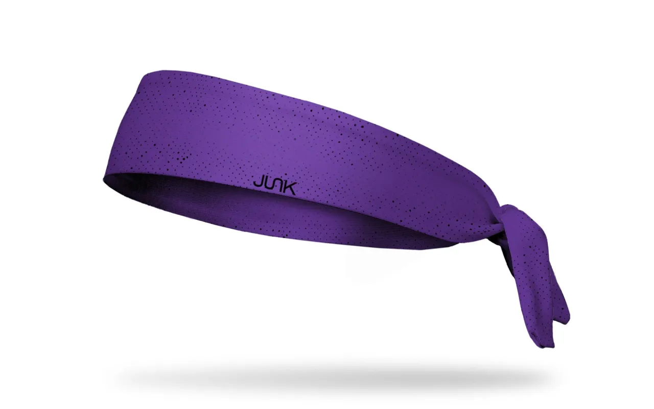 Don Purple Flex Tie Headband sold by JUNK Brands