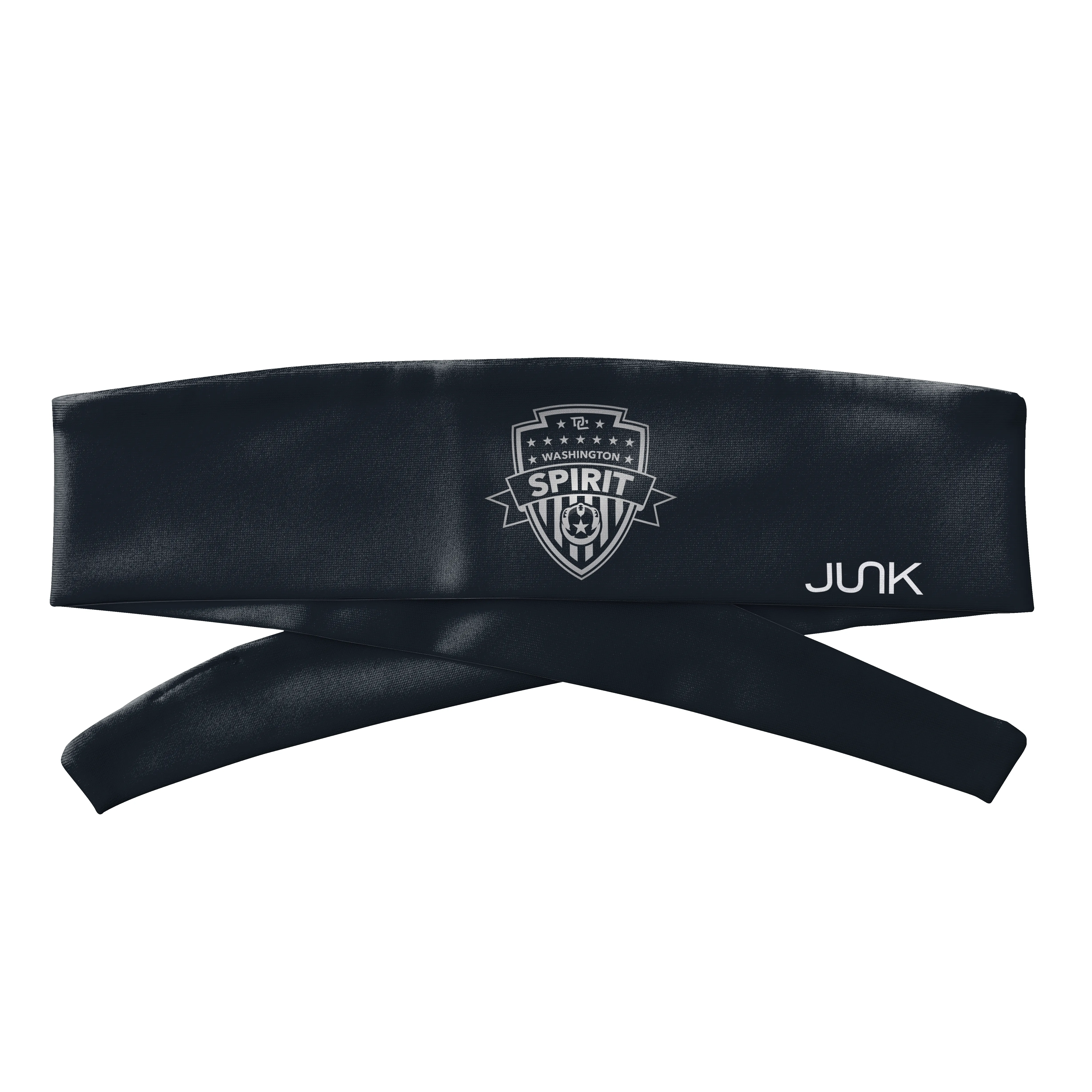 Washington Spirit: Logo Black Flex Tie Headband sold by JUNK Brands product image thumbnail 3