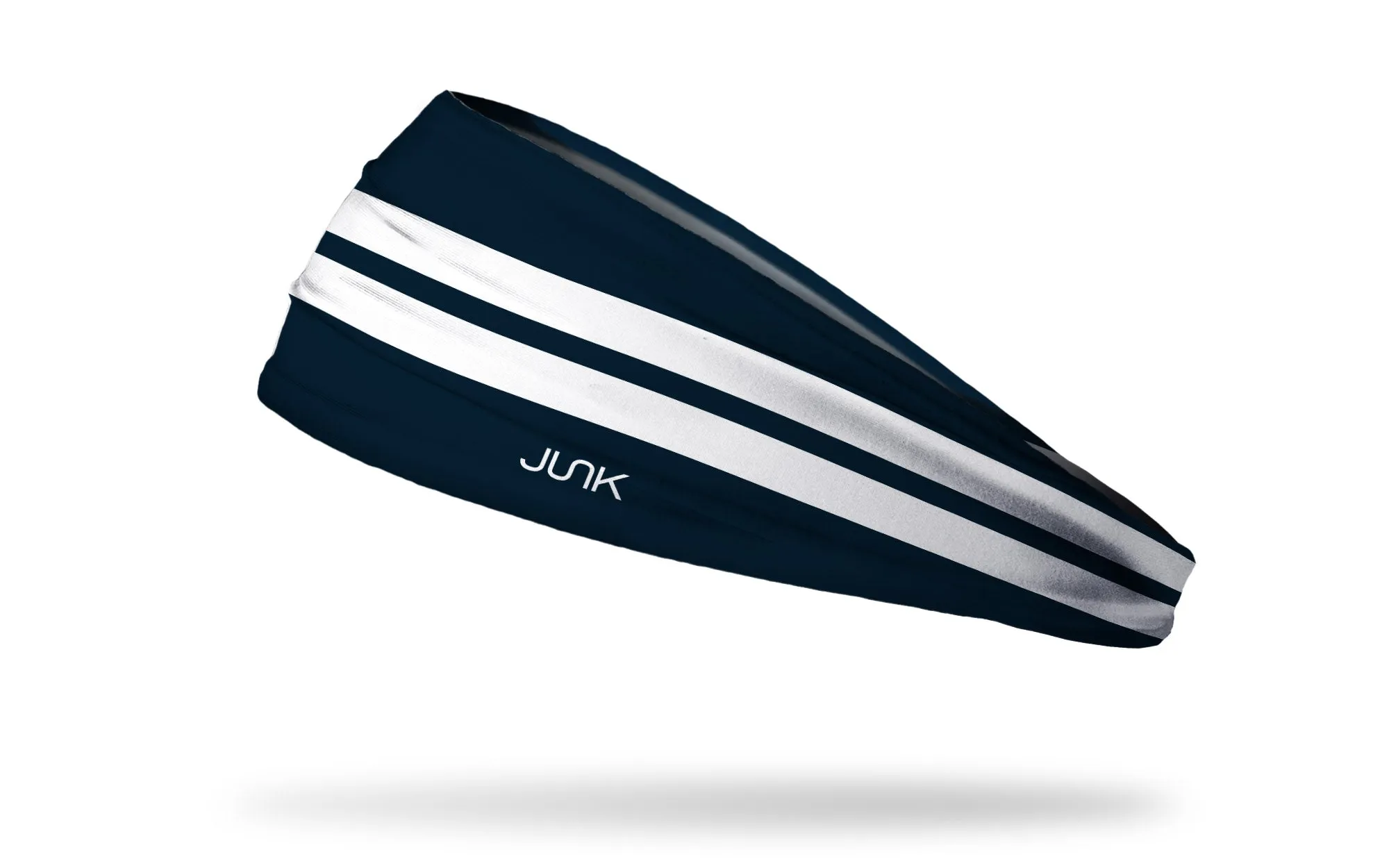 Varsity Stripe (Navy) Big Bang Lite Headband sold by JUNK Brands