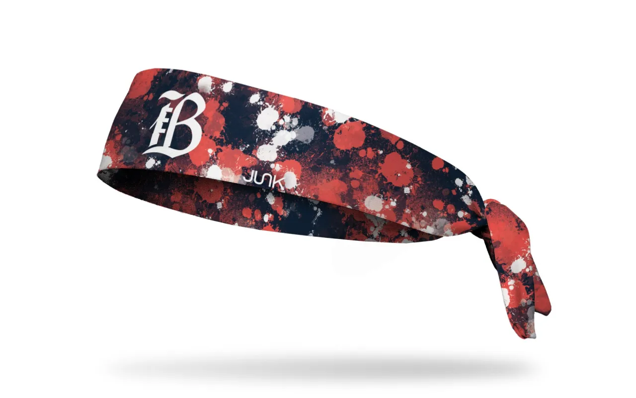 Bay FC: Splatter Flex Tie Headband sold by JUNK Brands